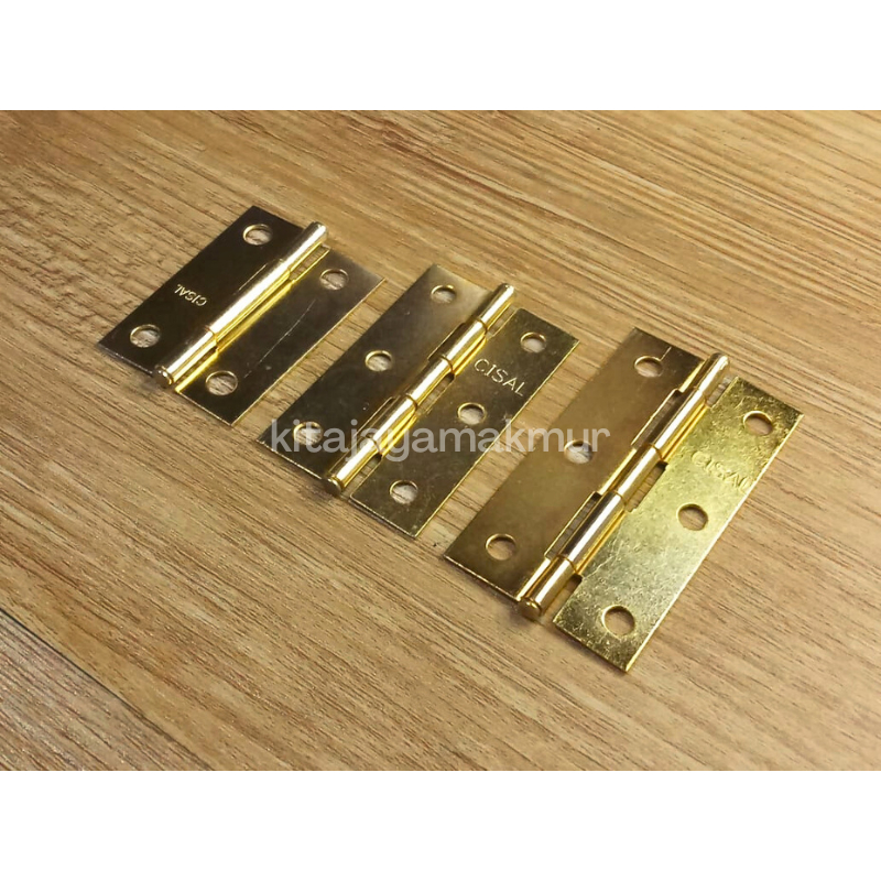 Engsel 2" - 2.5" - 3" Engsel Tipis Stainless Engsel Pintu Lemari Jendela Per Pasang