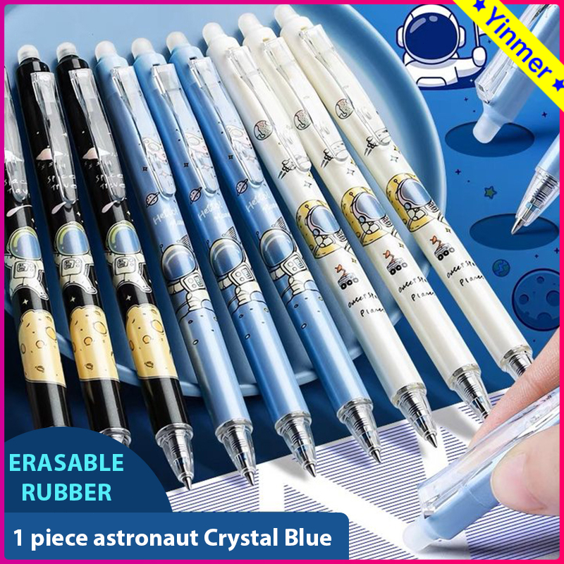 

COD✨ Pulpen Gel Motif Astronaut Pulpen Pelajar Dan Kantor Pena Lucu Press Gel Pen Import -Yinmer