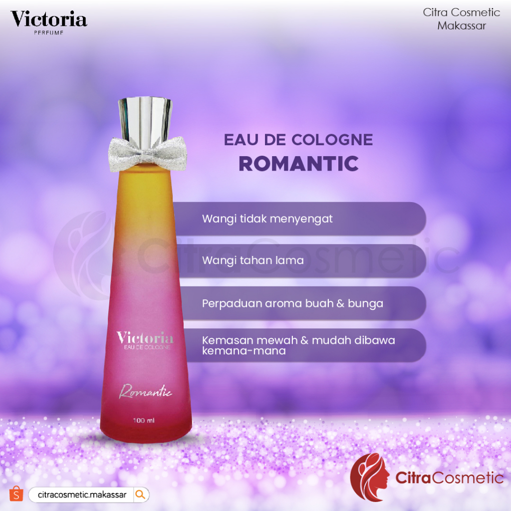 Victoria Eau De Cologne Parfum 100 Ml