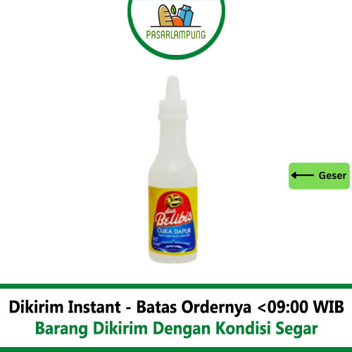 Cuka Dapur Merk Dua Belibis Perbotol 150 mL Pasar Lampung