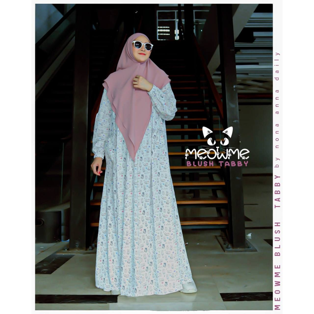 MEOW DRESS BY NONA ANNA/GAMIS RAYON/DASTER RAYON