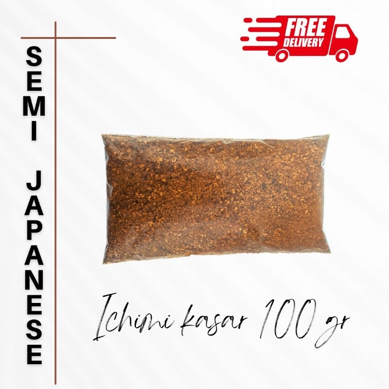 

Ichimi kasar 100 gr | bubuk cabe kasar 100 gr