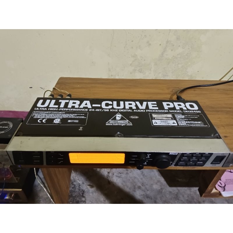 equalizer digital behringer ultra curve original