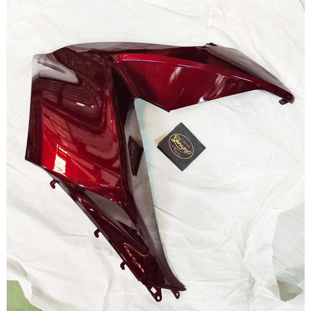 COVER L FRONT RED KIRI MAROON HONDA PCX CBU 64502-K35-V00ZB ORI
