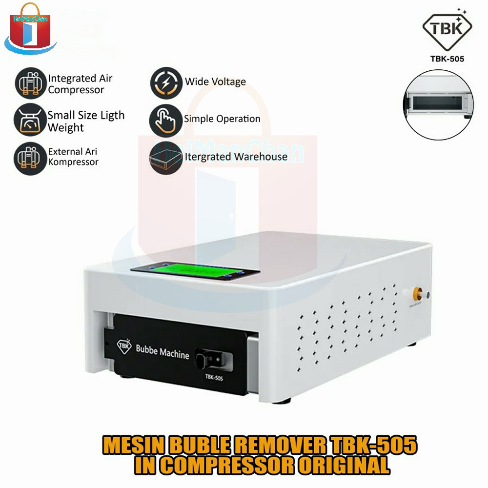 Mesin Bubble Remover TBK-505 Bubble removering LCD IN Compressor 770038