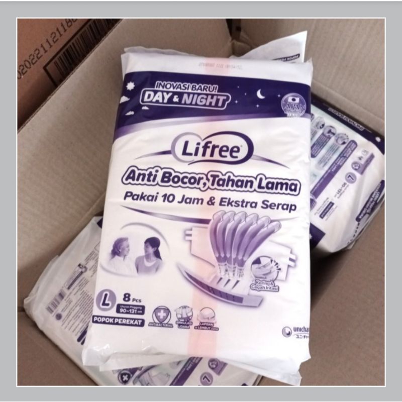 Lifree perekat M9 / L8 / XL7 / Lifree perekat M 9/L 8/XL 7 1dus isi 3pack