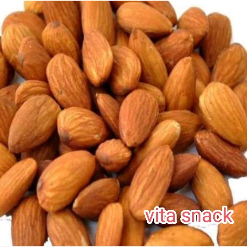 

KACANG ALMOND PANGGANG 500 GR/ ALMOND SUPER CALIFORNIA / ALMOND KUPAS
