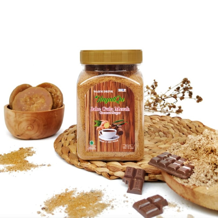 

Jahe Merah Instan + Gula Merah (coconut sugar) HayatiQu/Minuman Jahe