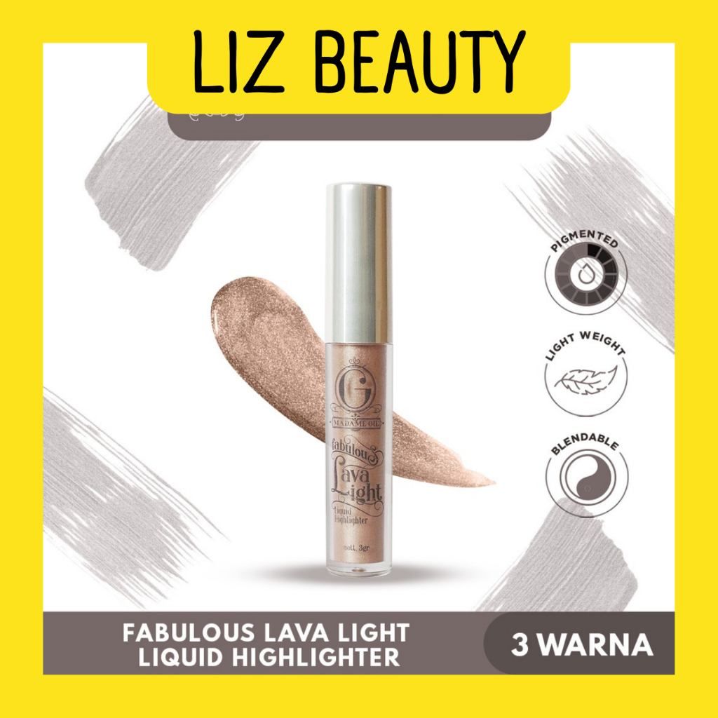 LIZBEAUTY - Madame Gie Fabulous Lava Light Liquid Highlighter - MakeUp Highlighter