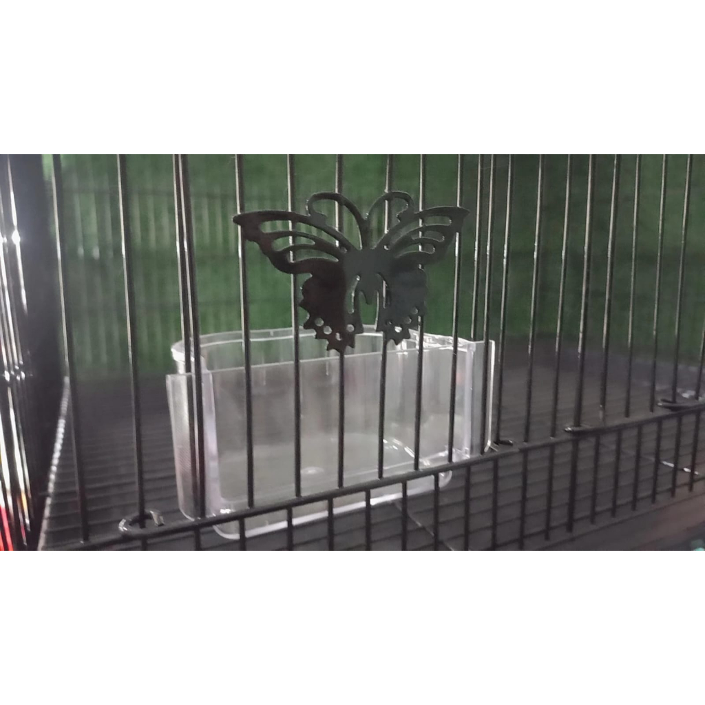 Kandang Burung Kucing Anjing SugarGlider kotak butterfly 60x40x40