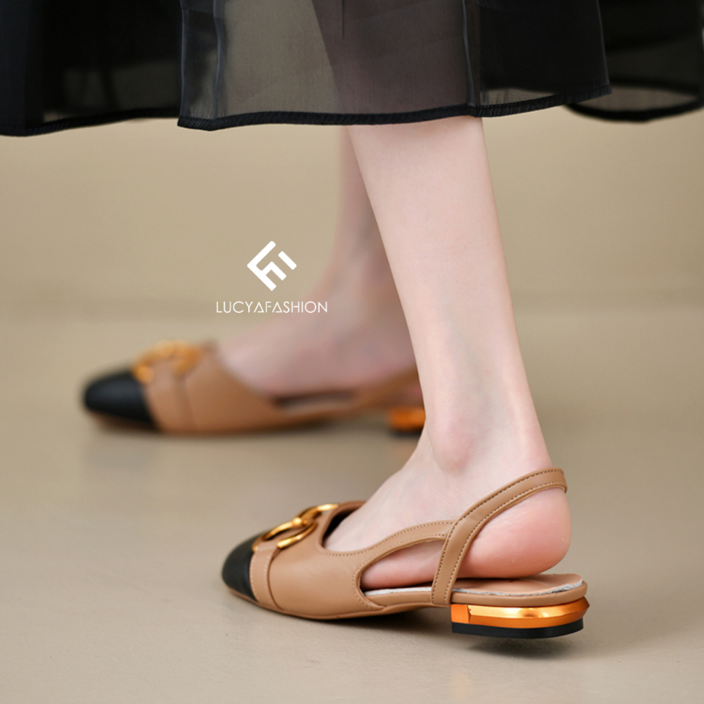 0125 Sandal Wanita Flat Shoes Import Kekinian