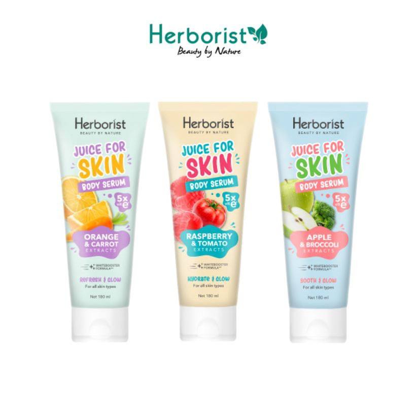 [MS] HERBORIST JUICE FOR SKIN BODYSERUM | BODYLOTION PEMUTIH BPOM 180ML