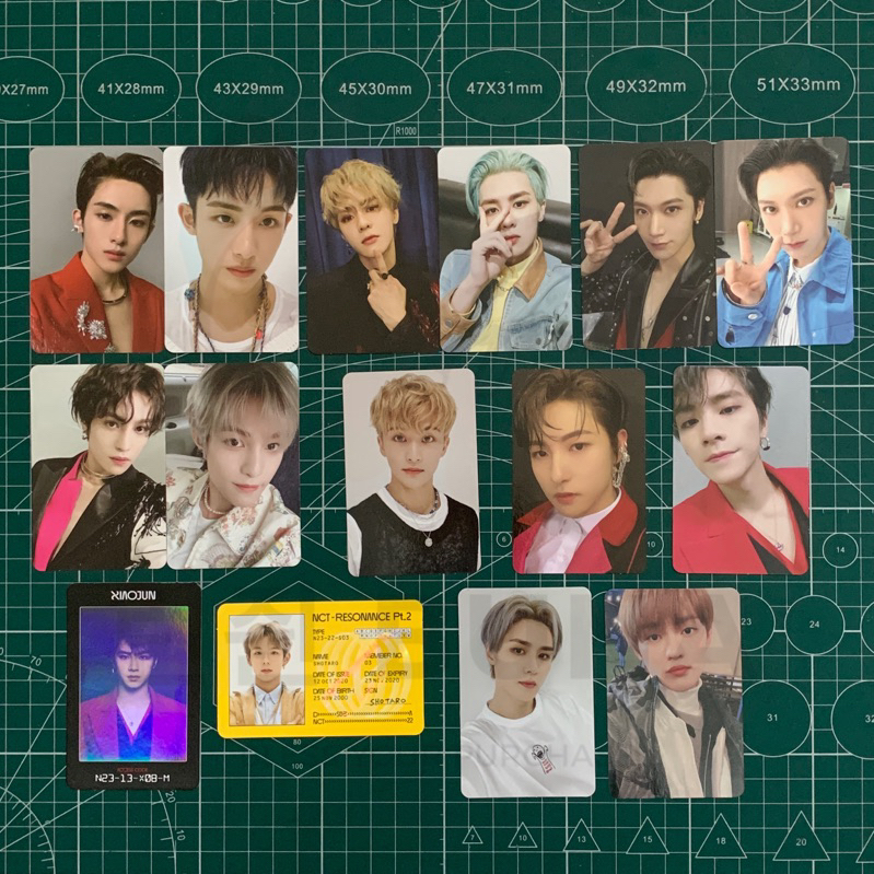 [Ready Stock] Photocard Arrival Departure Winwin Kun Ten Yangyang Mark Renjun Xiaojun | Kihno P2 Che