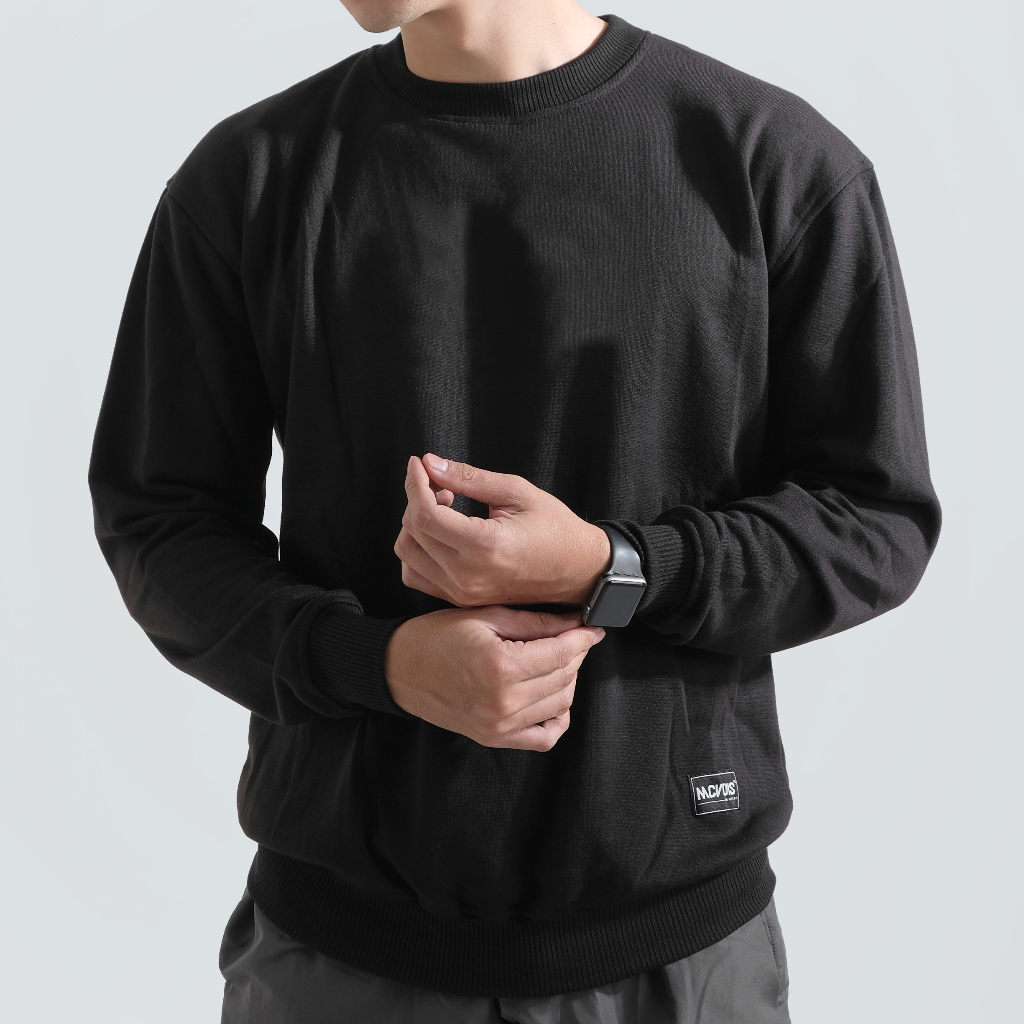 Mcvois Sweater Crewneck Polos Pria Wanita Premium Distro