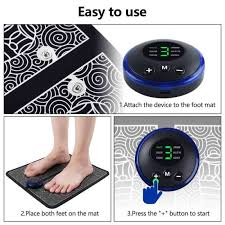 [COD] EMS Foot Massager Alat Pijat Kaki Terapi Akupuntur Elektrik