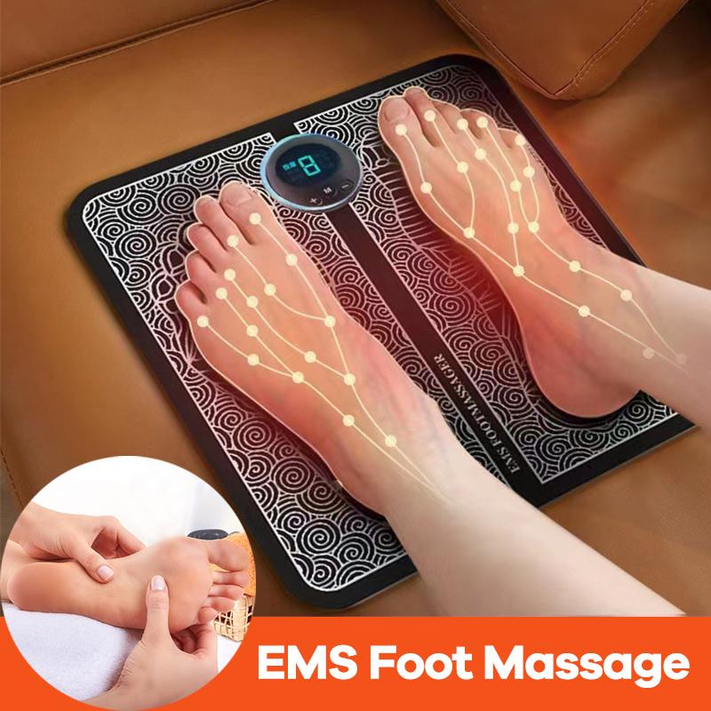 [COD] EMS Foot Massager Alat Pijat Kaki Terapi Akupuntur Elektrik