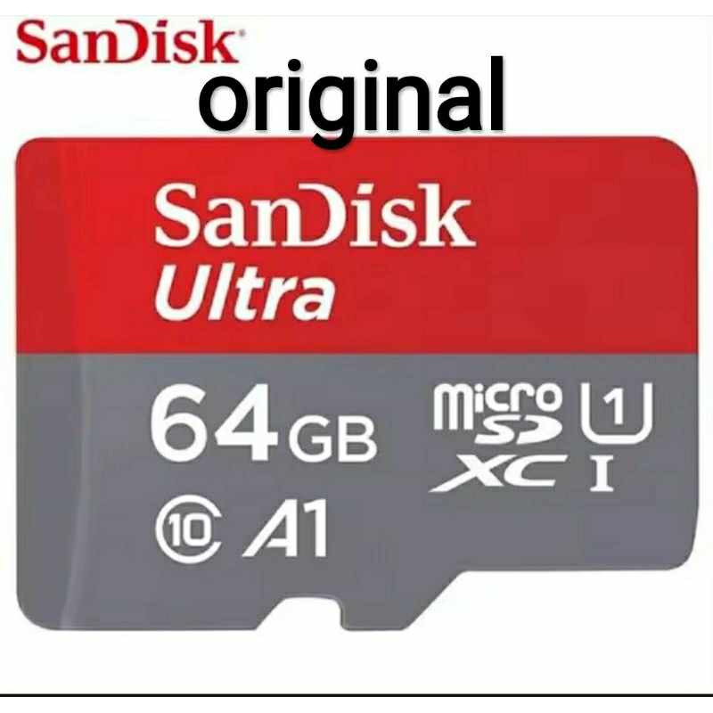 memori Sandisk ultra 64 gb