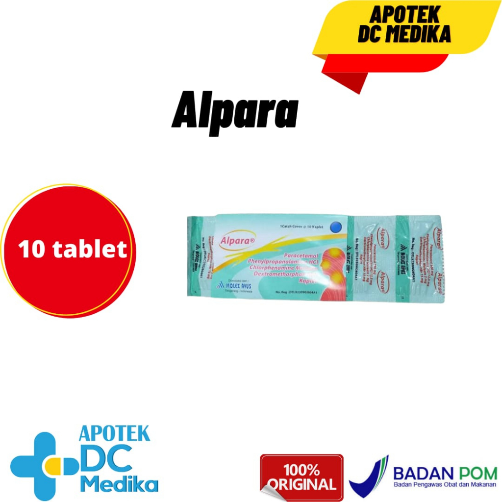 ALPARA/OBAT/BATUK/PILEK/DEMAM/NYERI