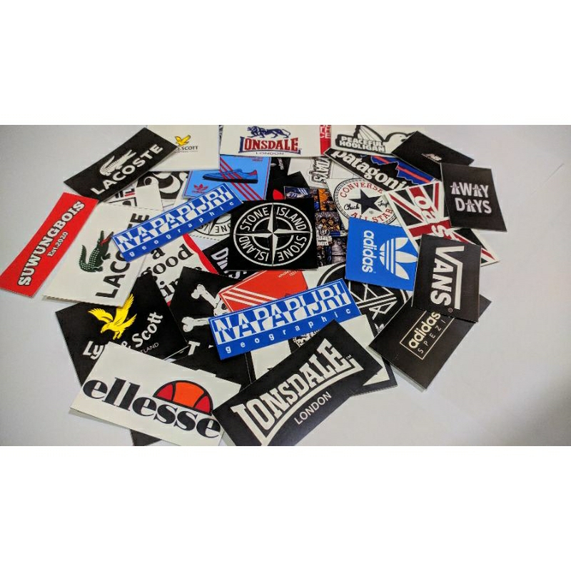 

sticker brand casual holigans Bijian Beli 10 free 3 pcs