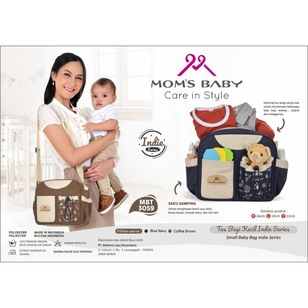 Mom's Baby Tas Bayi Kecil Indie Series - MBT 3059