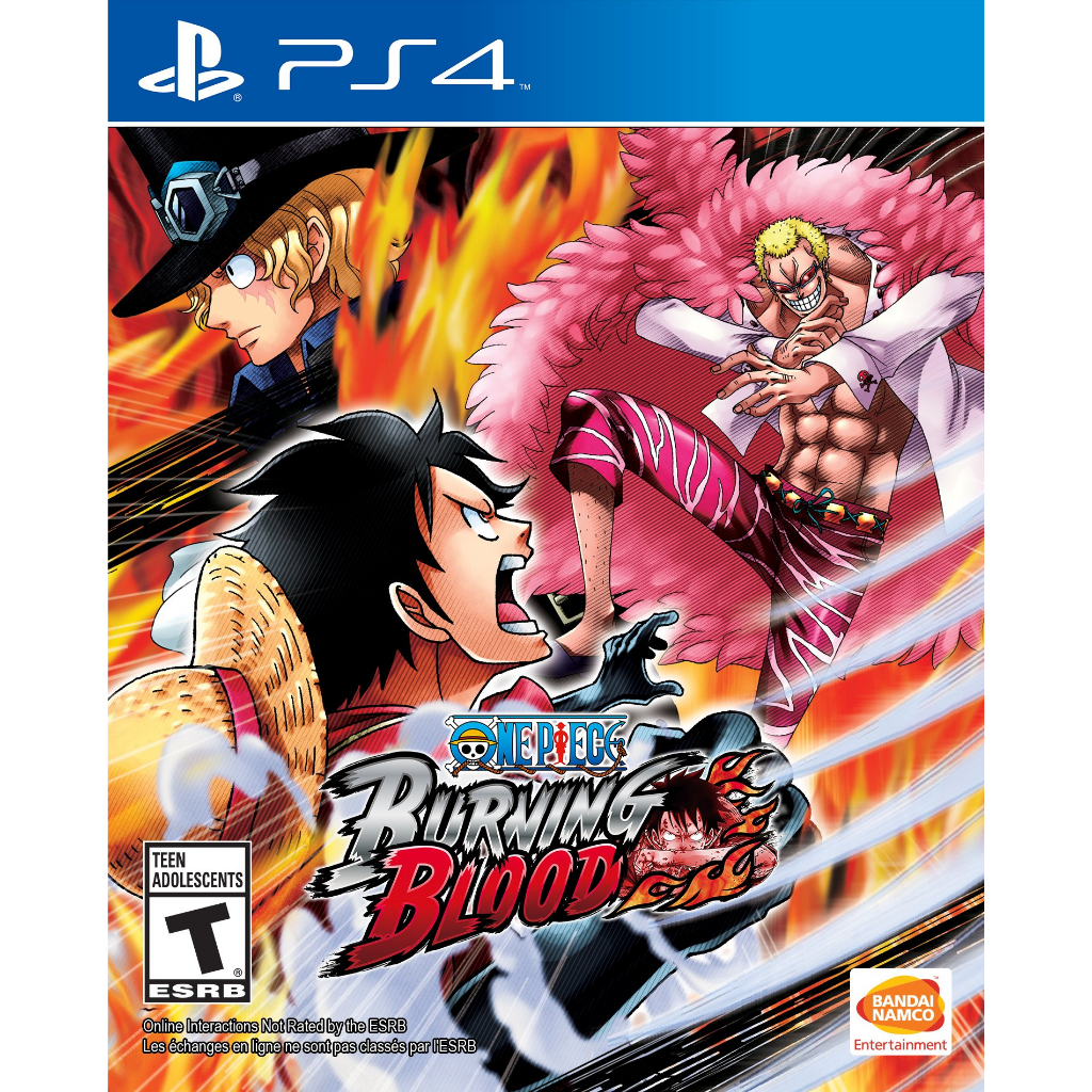 ONE PIECE Burning Blood PS 4 PS 5