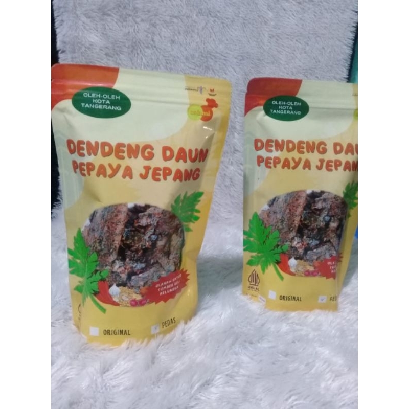 

CQ- Dendeng Daun PEPAYA Jepang - Vegan