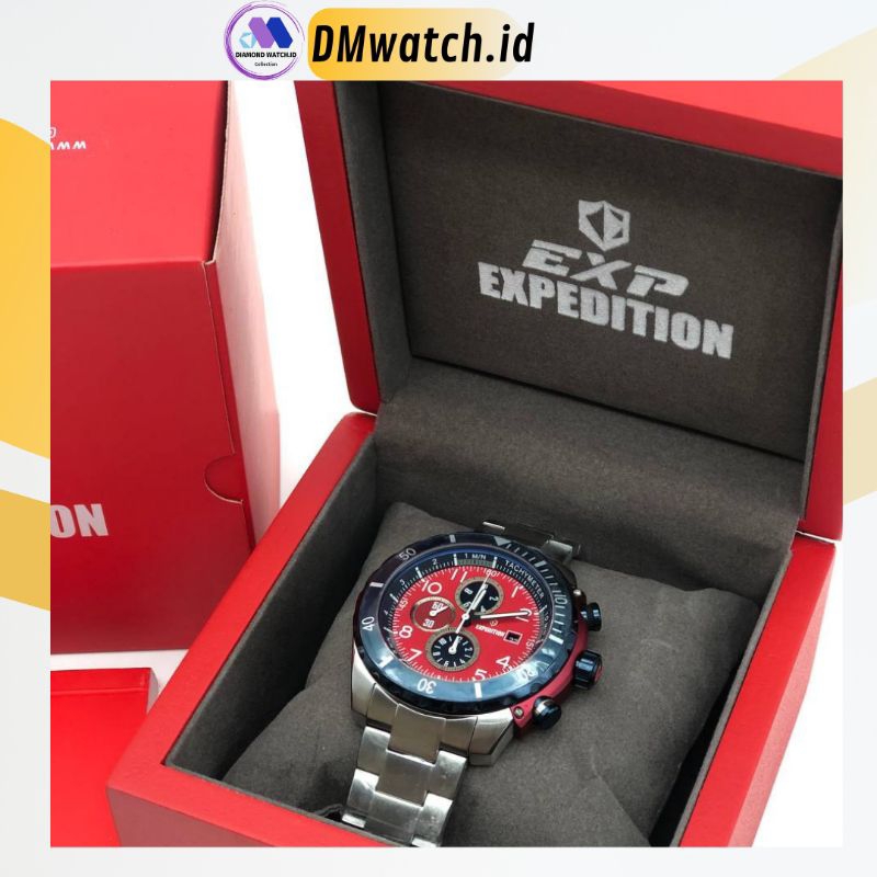 Expedition Jam Pria EXP EXF E 6795 MCBIGBAGN 6795MC E6795 6795M ORI GARANSI RESMI 1 TAHUN