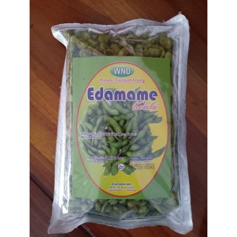 

Kedelai edamame kering/edamame goreng/camilan sehat edamame 250 gr