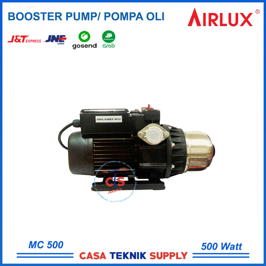 BOOSTER PUMP MC 500 Airlux