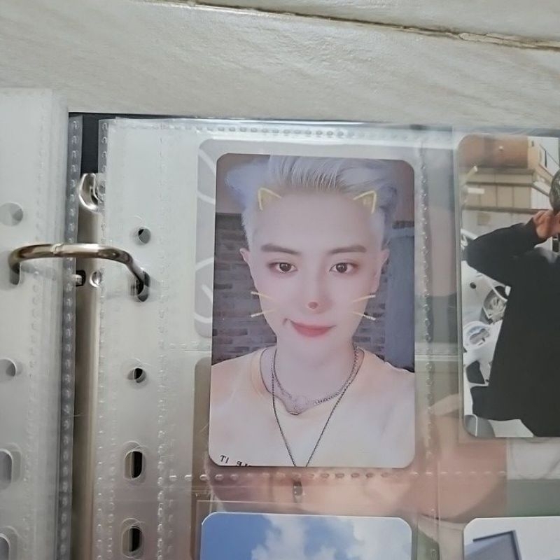 EXO Kihno PCY Chanyeol WAL what a life cat filter kucing photocard pc official