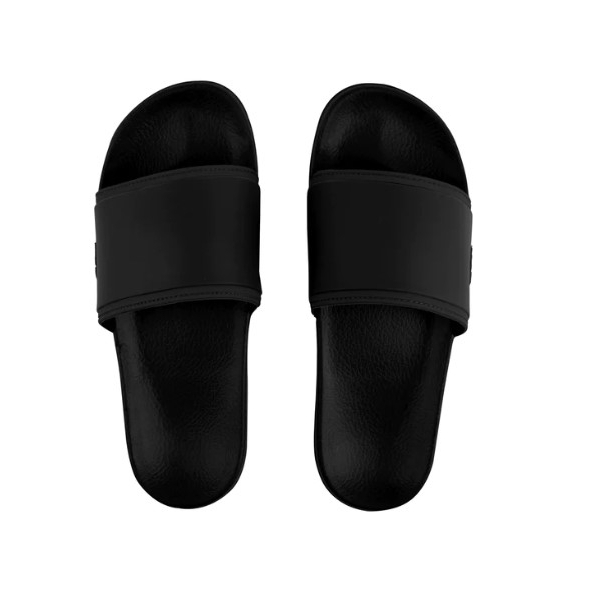 Sandal Fipper Slip On Black Black Original