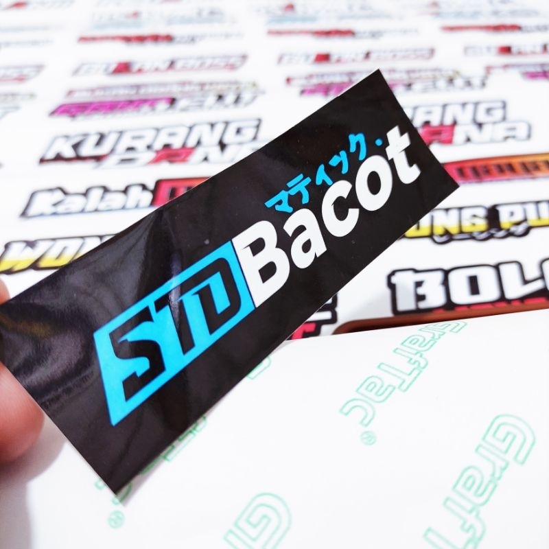 stiker racing viral (std bac0t kotak)