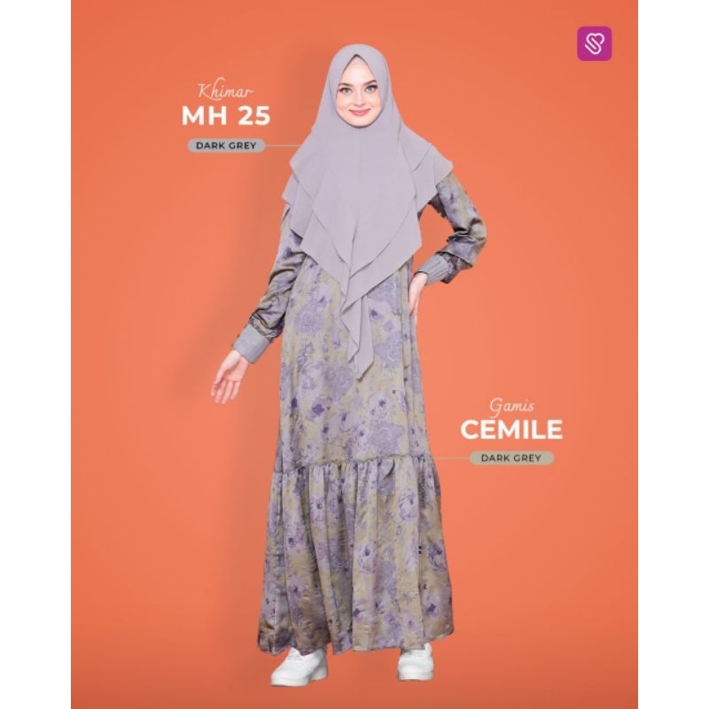 Gamis terbaru 2023 lebaran wanita Simple Elegan Mewah Bahan Satin Her.mes Lembut Adem Baju Pesta Mus