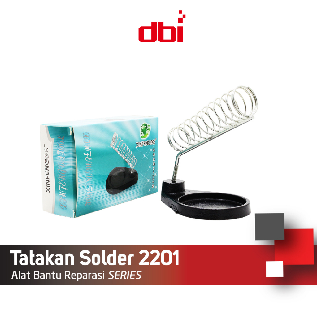 Stand Solder Dudukan Solder Tatakan Solder Tempat Solder Spiral 3IN1