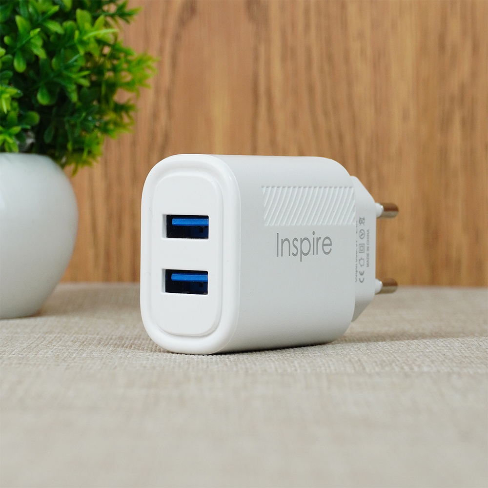 KEPALA CHARGER FAST CHARGER ADAPTOR INSPIRE C13 2.4A ADAPTOR CHARGER INSPIRE FAST CHARGING HEAD TC INSPIRE C13 2.4A
