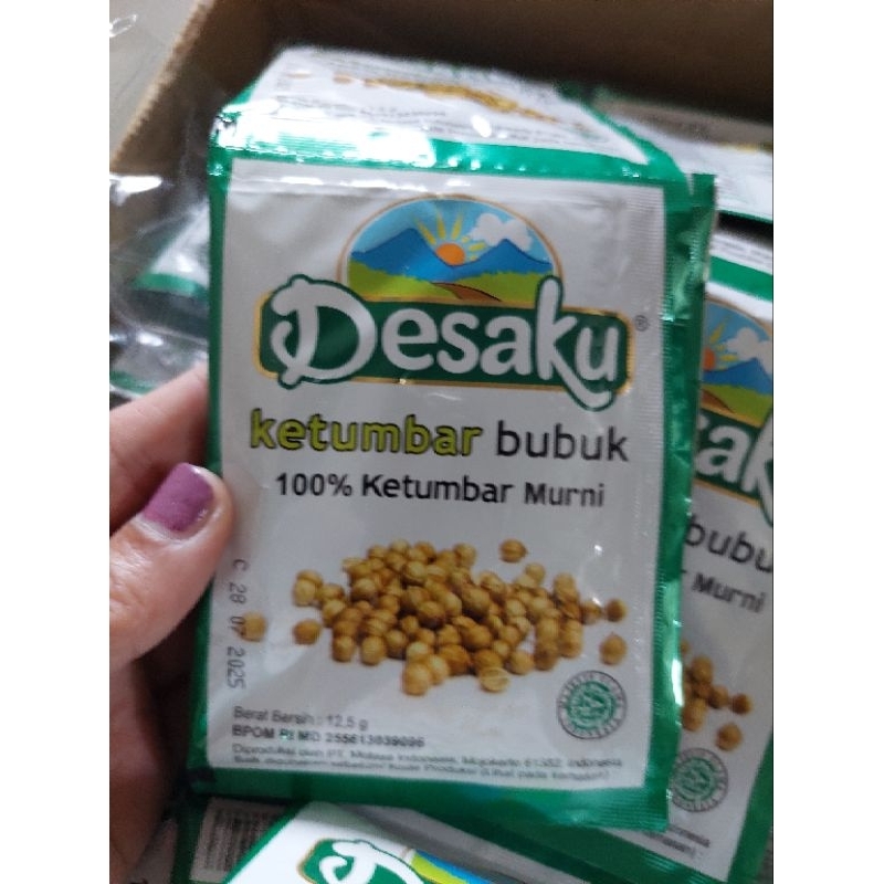 

Murah lebay..Desaku ketumbar bubuk 12,5 gr (1 sachet)