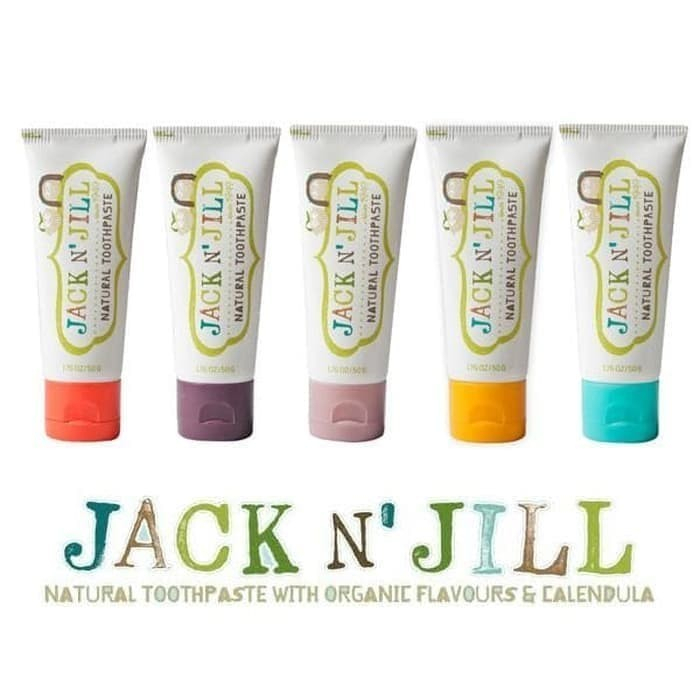 Jack n Jill Toothpaste Organic / Pasta Gigi Odol Organik Anak 50gr