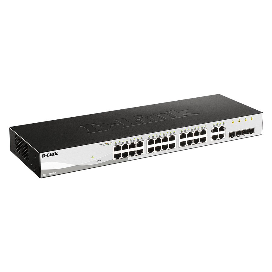 D-Link Switch Hub DGS-1210-28 24 port Gigabit LAN + 4 SFP