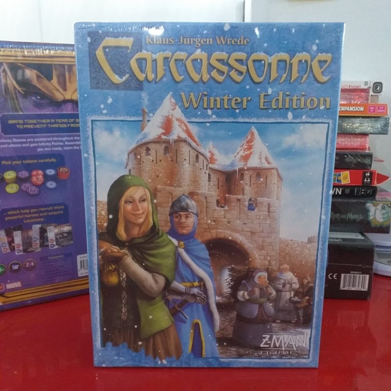 CARCASSONNE WINTER EDITION BOARD GAME