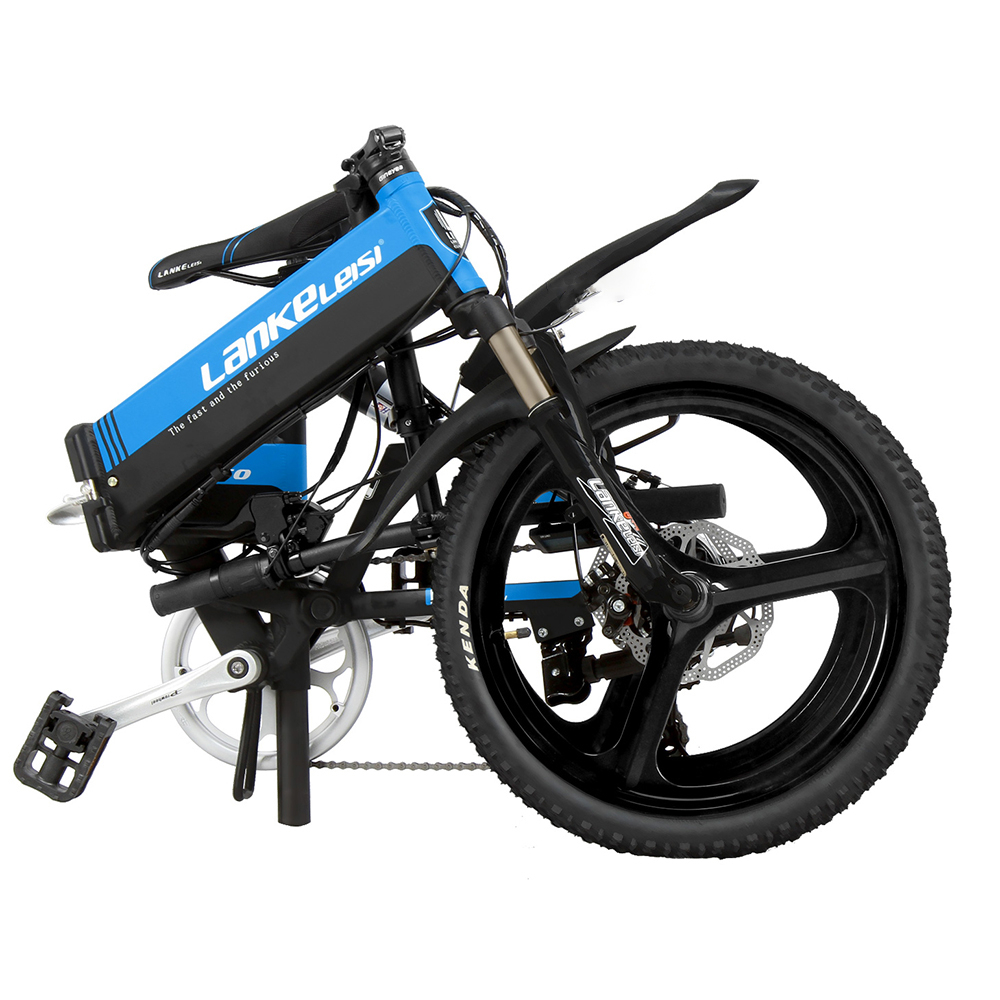 Lankeleisi Sepeda Listrik Lipat Folding Bike Elite Version 48V 10.4Ah - G550