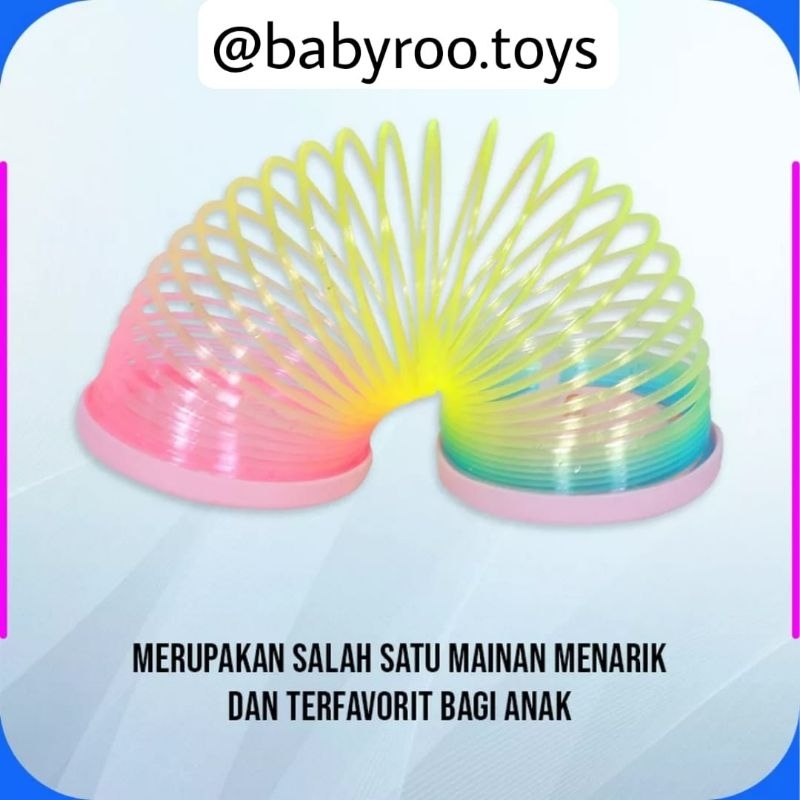 RAINBOW SPRING KARTUN W/LIGHT 17702