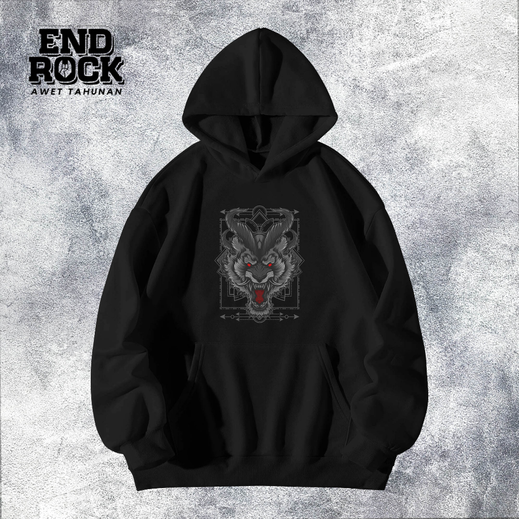 Hoodie Original Endrock Tema Tiger DTFS163