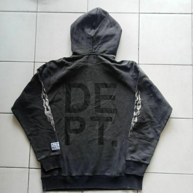 HOODIE GALLERY DEPT FLAMES VINTAGE