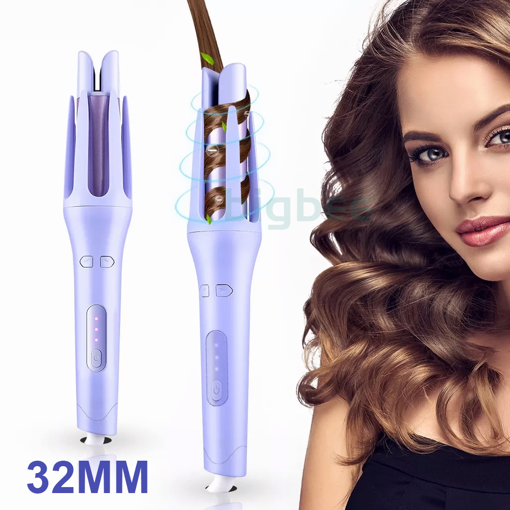 32MM Automatic Hair Curler | Curl Otomatis | Rambut Otomatis Catokan Curly | untuk Curly, Keriting, Wavy