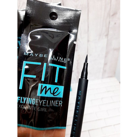 [1 Pcs] Maybelline Fit Me Spidol Eyeliner Waterproof Biru Tahan Lama Seharian