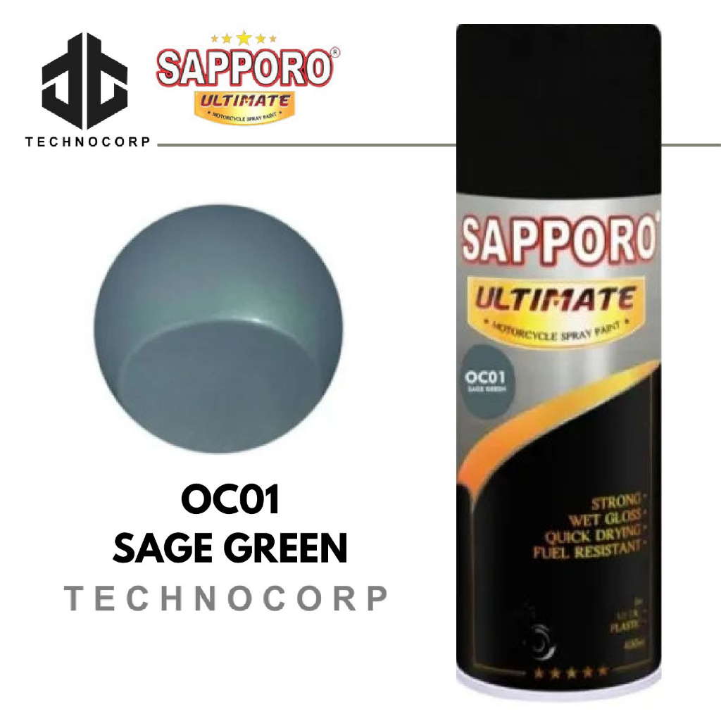 

Cat Semprot SAPPORO ULTIMATE OC01 SAGE GREEN MINI COOPER HIJAU