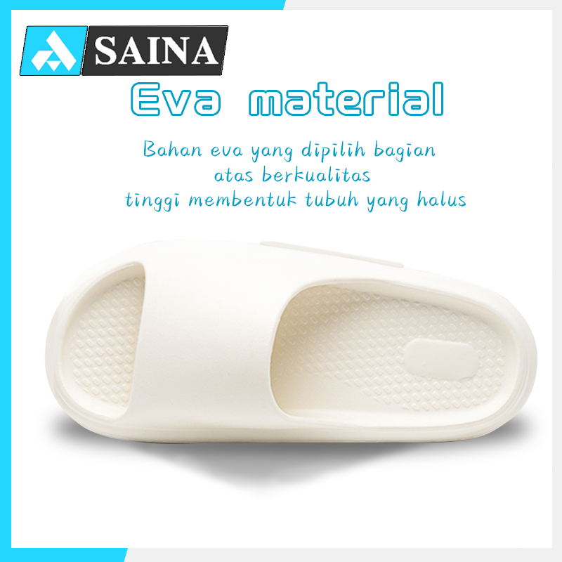 Sandal Slop Pria Dewasa/ Sandal Couple/ Sandal Jelly Sandal Karet Sendal Slop Sandal Rumah Sandal Murah Outdoor Soft Elastic Empuk EVA