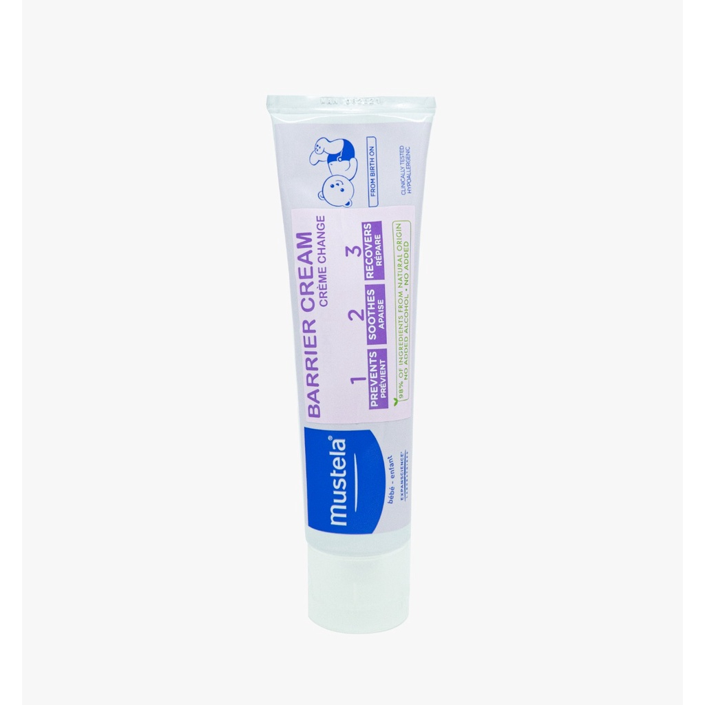 Mustela Normal Skin - Barrier Cream 50ml - 100ml - Diaper Rash Cream Mustela