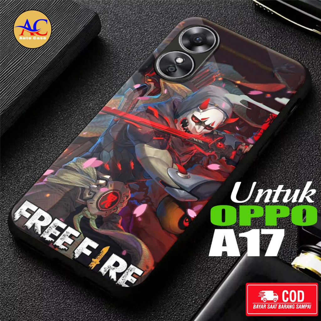 Case Hp Softcase Glossy Oppo A17 FF Casing Silikon Handphone Pelindung Kamera