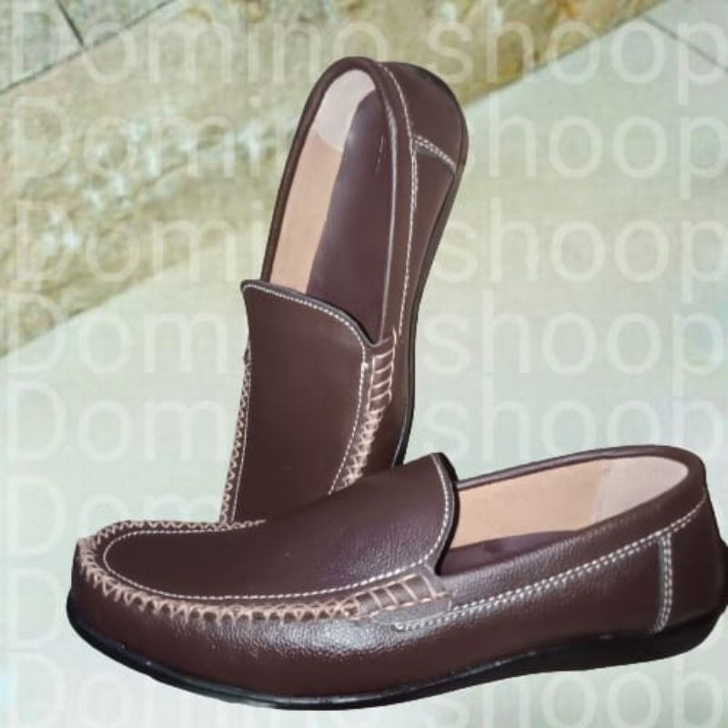 Sepatu Loafers Casual Pria Pantifel Anti Slip Kantor Cowok Kualitas Bagus